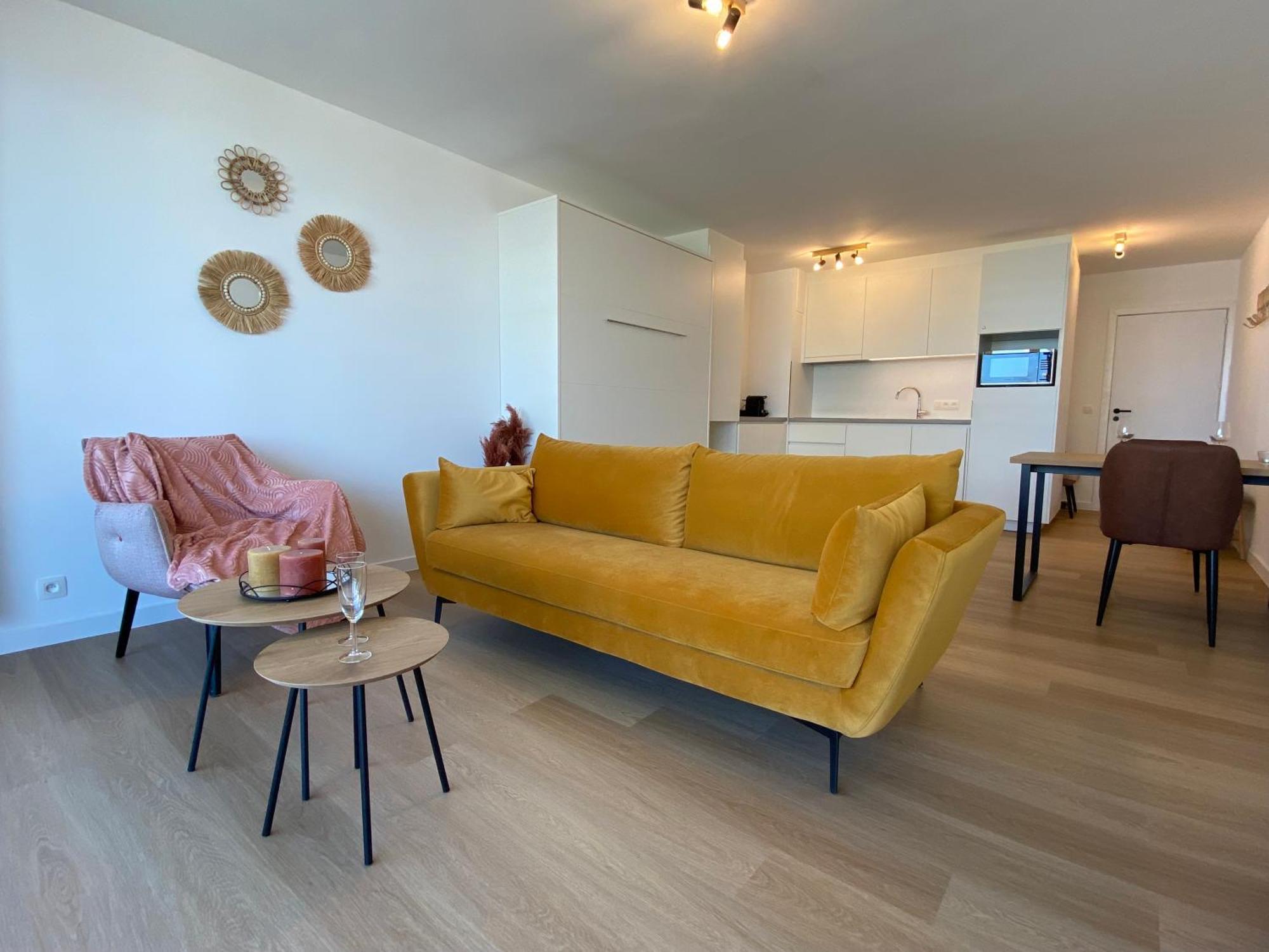 אוסטנדה Sky Sea View Studio מראה חיצוני תמונה